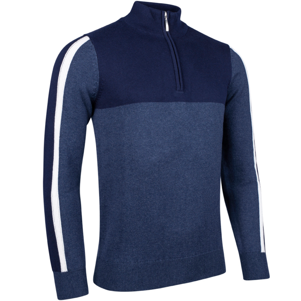 Glenmuir Men's Biggar 1/4-Zip Golf Sweater