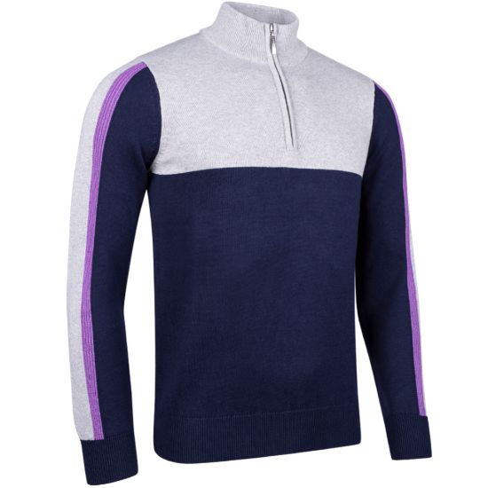 Picture of Glenmuir Men's Biggar 1/4-Zip Golf Sweater