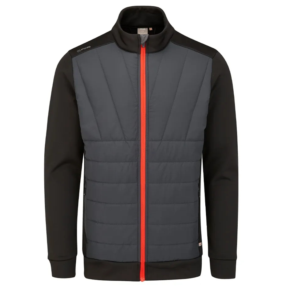 PING Men's Vernon Quilted Hybrid Golf Jacket