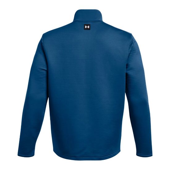 Under Armour Men's Storm Daytona 1/2-Zip Blue Golf Jacket Back View