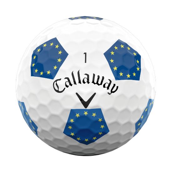 Picture of Callaway Chrome Soft Truvis 'Team Europe' Golf Balls