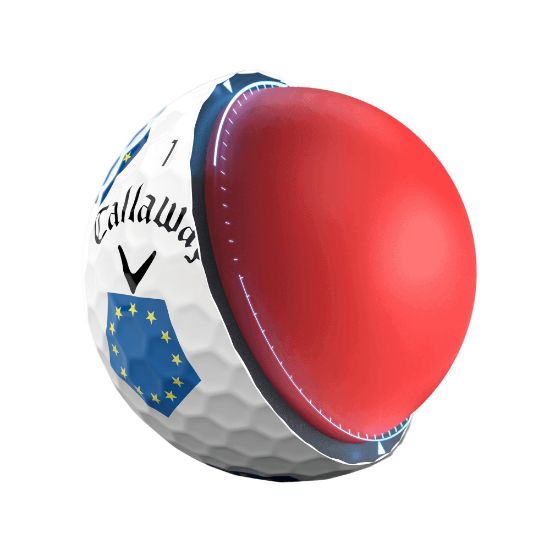 Picture of Callaway Chrome Soft Truvis 'Team Europe' Golf Balls