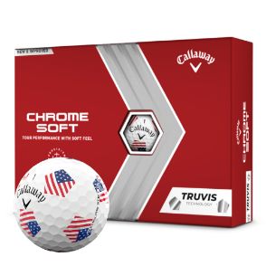 Picture of Callaway Chrome Soft Truvis 'Team USA' Golf Balls