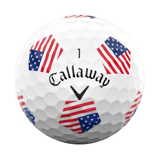 Picture of Callaway Chrome Soft Truvis 'Team USA' Golf Balls