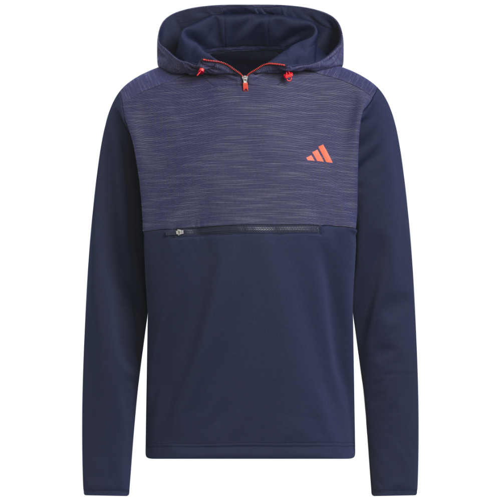adidas Men's Texture Anorak Golf Hoodie