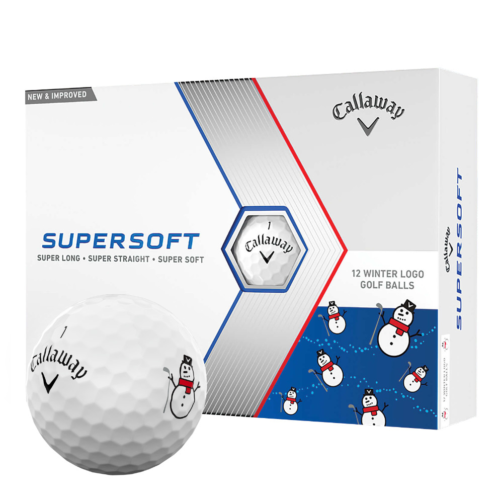 Callaway Supersoft Snowman Golf Balls