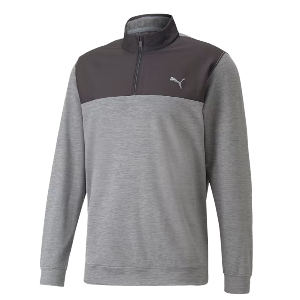 Puma Men's Cloudspun Colourblock 1/4 Zip Midlayer | Foremost Golf ...