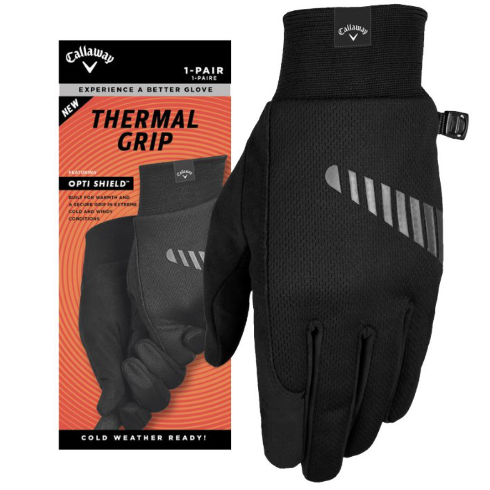 Callaway Men's Thermal Grip Golf Gloves (Pair)