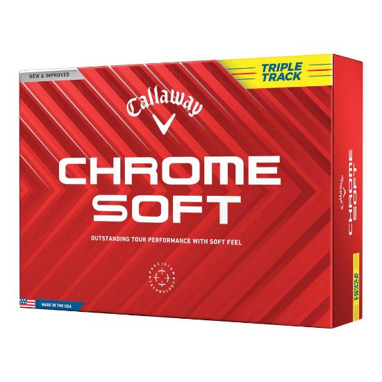 Picture of Callaway Chrome Soft Triple Track Golf Balls