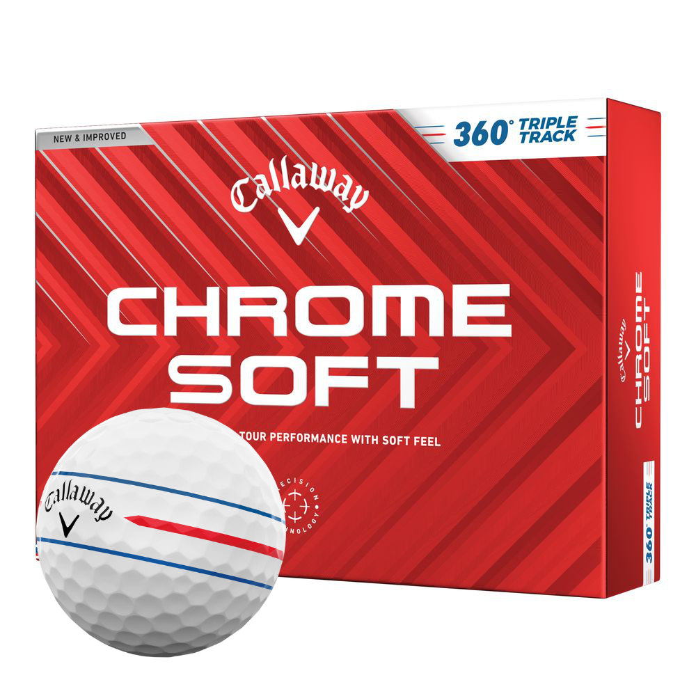 Callaway Chrome Soft 360 Triple Track Golf Balls