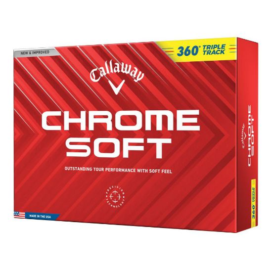 Picture of Callaway Chrome Soft 360 Triple Track Golf Balls