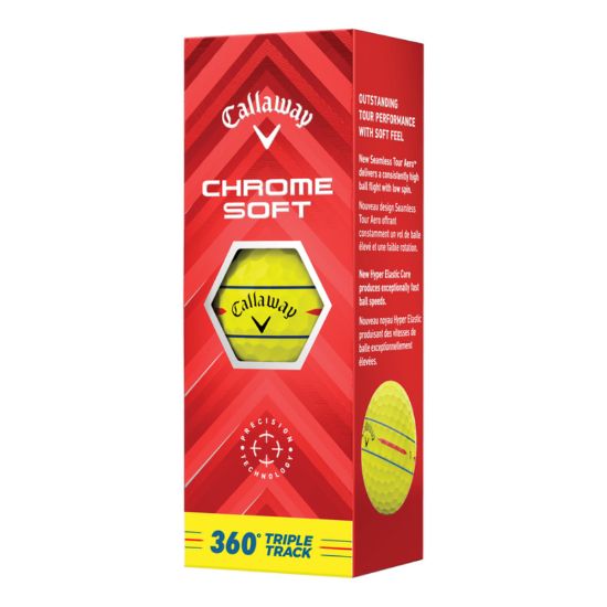 Picture of Callaway Chrome Soft 360 Triple Track Golf Balls