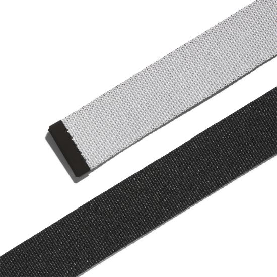 adidas Men's Reversible Web Black & Grey Two Golf Belt Strap