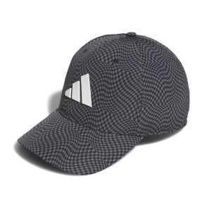 adidas Men's Tour Print Snapback Black/Charcoal Golf Cap