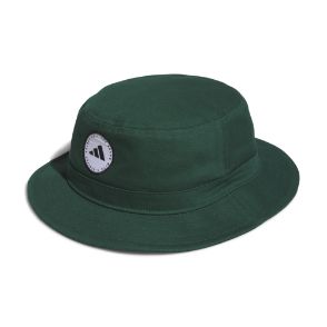 adidas Men's Cotton Collegiate Green Golf Bucket Hat