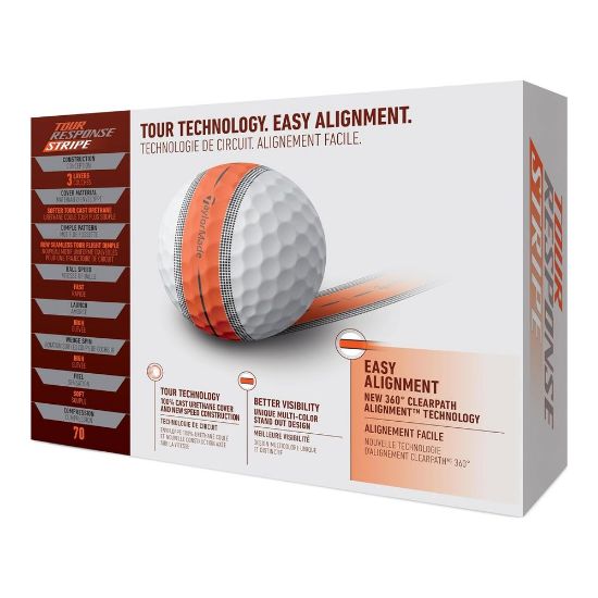 Picture of TaylorMade Tour Response Stripe Golf Balls