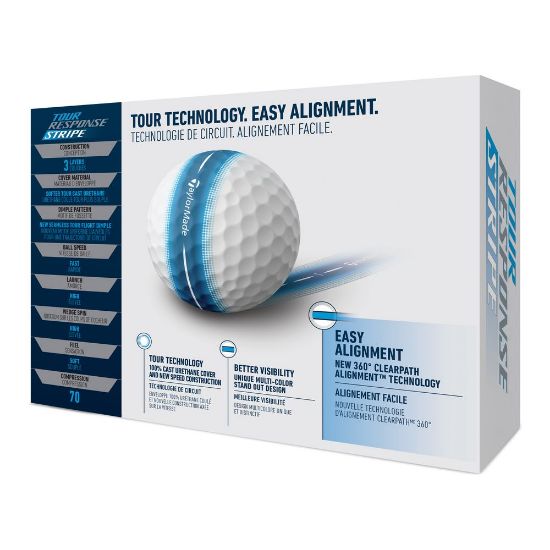 Picture of TaylorMade Tour Response Stripe Golf Balls