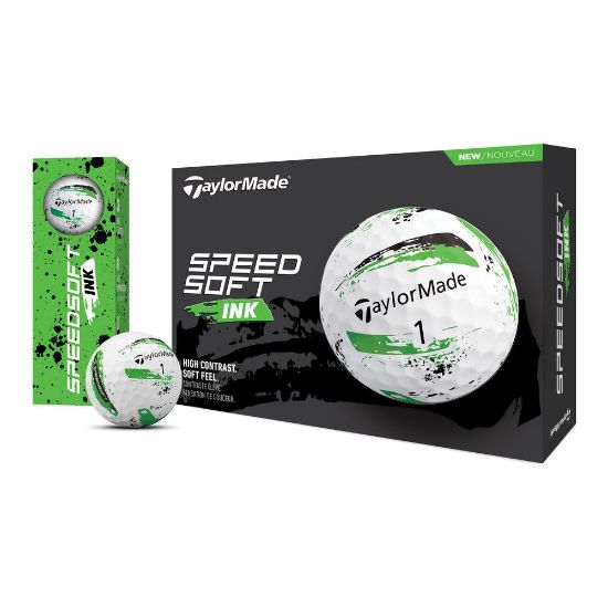 Picture of TaylorMade Speed Soft Ink Golf Balls