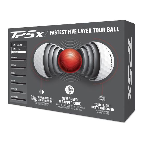 Picture of TaylorMade TP5x Golf Balls