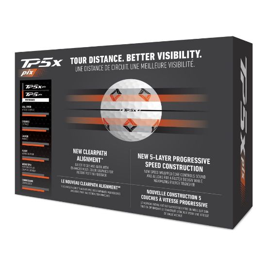 Picture of TaylorMade TP5x Pix Golf Balls