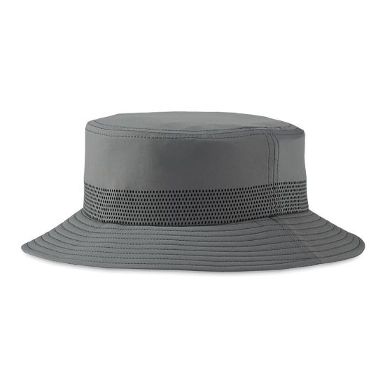 Callaway Grey Golf Bucket Hat Back View