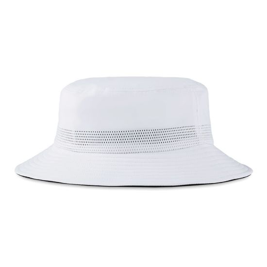 Callaway White Golf Bucket Hat Back View
