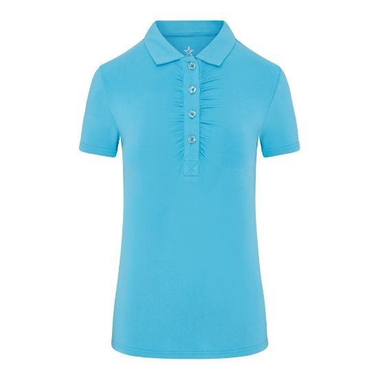 Swing Out Sister Ladies Lisa Dazzling Blue Golf Polo Shirt