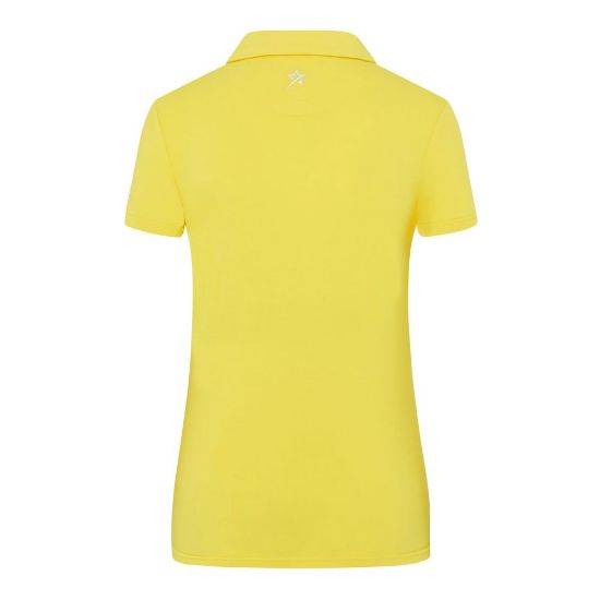 Swing Out Sister Ladies Lisa Sunshine Golf Polo Shirt Back View