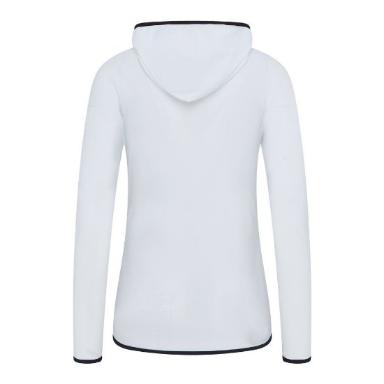 Swing Out Sister Ladies Panther Elite White Golf Jacket Back View