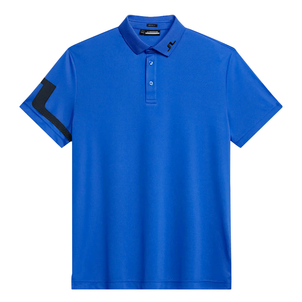 J.Lindeberg Men's Heath Regular Fit Golf Polo Shirt