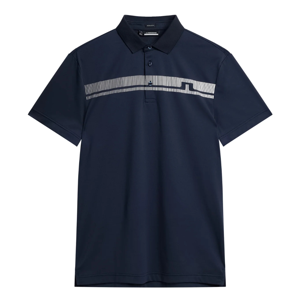 J.Lindeberg Men's Klas Regular Fit Golf Polo Shirt