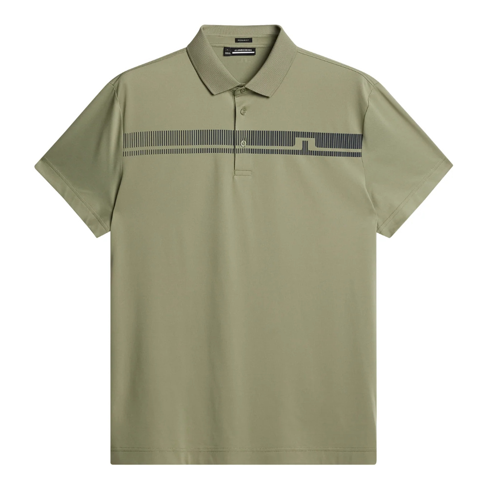 J.Lindeberg Men's Klas Regular Fit Golf Polo Shirt