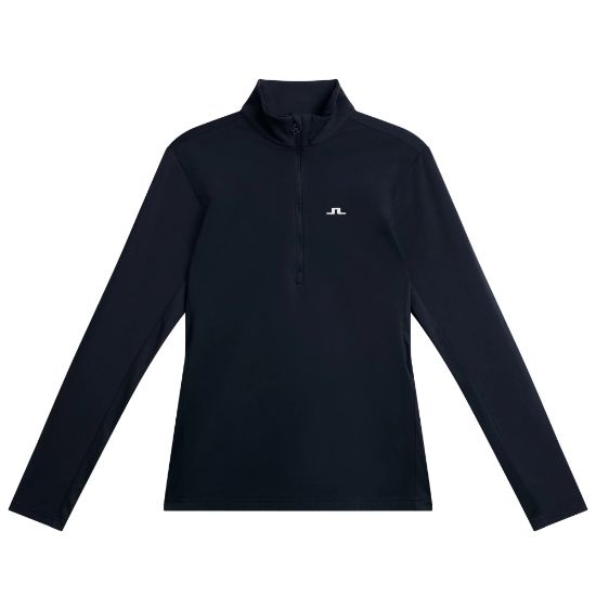 J.Lindeberg Ladies Lauryn 1/2 Zip JL Navy Golf Midlayer