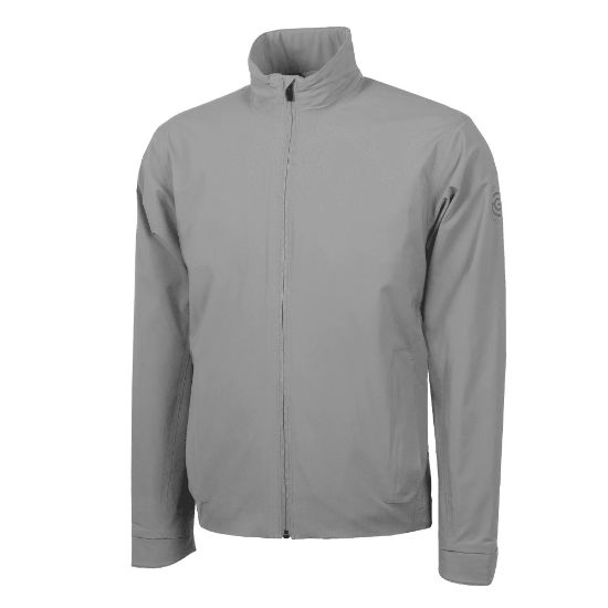 Galvin Green Men's Arlie Gore-Tex Waterproof Grey Golf Jacket Front View