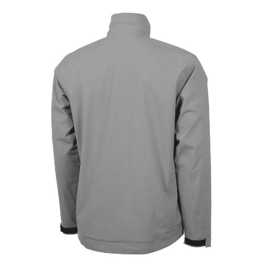 Galvin Green Men's Arlie Gore-Tex Waterproof Grey Golf Jacket Back View