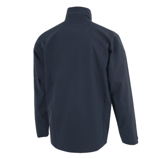 Galvin Green Men's Arlie Gore-Tex Waterproof Navy Golf Jacket Back View
