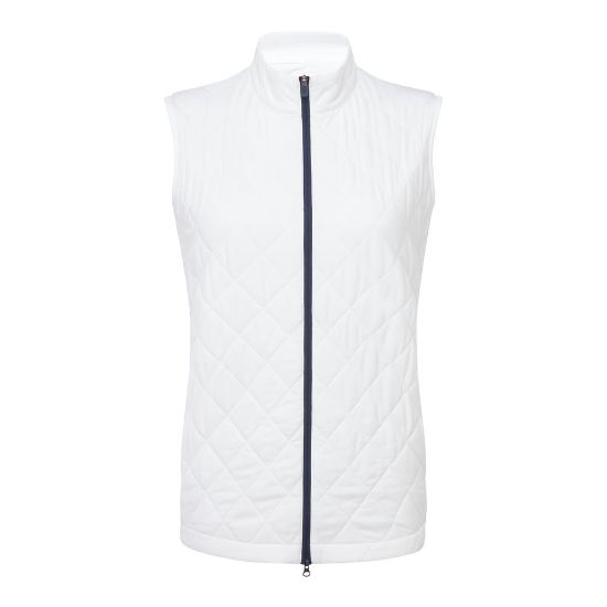 FootJoy Ladies Insulated White Golf Vest