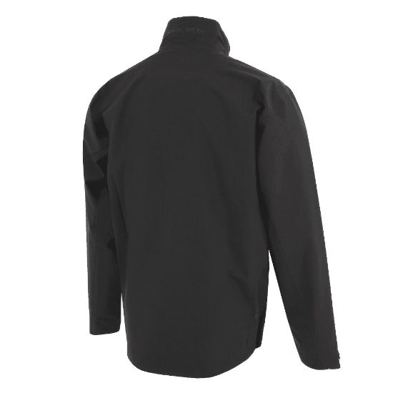 Galvin Green Men's Arlie Gore-Tex Waterproof Black Golf Jacket Back View
