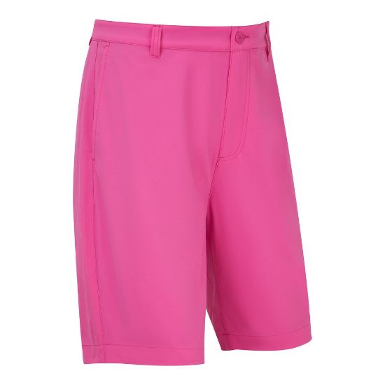 FootJoy Men's Par Pink Golf Shorts Front View