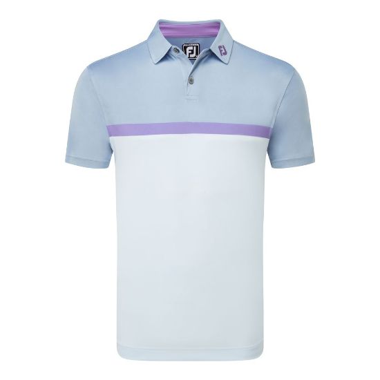 Picture of FootJoy Men's Colour Block Golf Polo Shirt