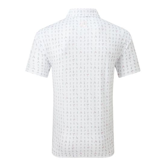 Picture of FootJoy Men's "The 19th Hole" Golf Polo Shirt