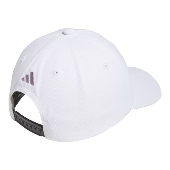 adidas Ladies "Need Par" White Golf Cap Back View