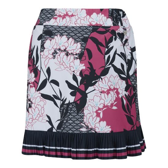 PING Ladies Georgia Pink Golf Skort Back View