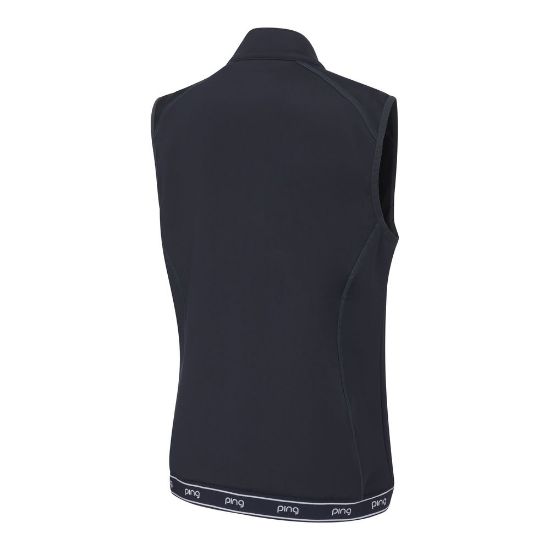 PING Ladies Immy Fleece Navy Golf Vest Back View