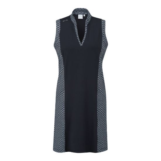 PING Ladies Ellen Navy Golf Dress Front View