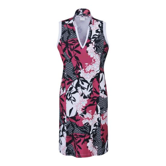 PING Ladies Ellen Pink Blossom Multi Golf Dress