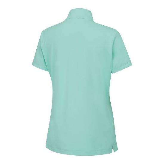 PING Ladies Romana Blue Golf Polo Shirt Back View