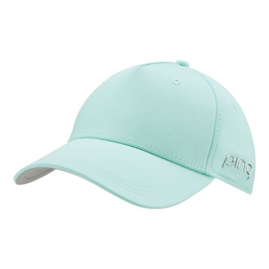 PING Ladies Cresting Blue Golf Cap Front View