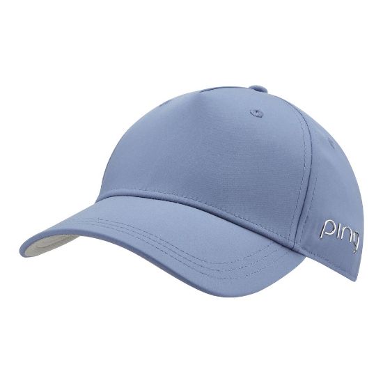 PING Ladies Cresting Blue Golf Cap Front View