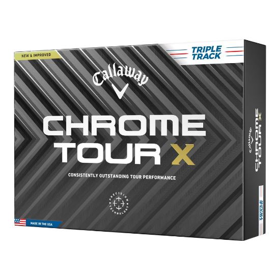 Picture of Callaway 4 for 3 Chrome Tour X Triple Track Golf Balls